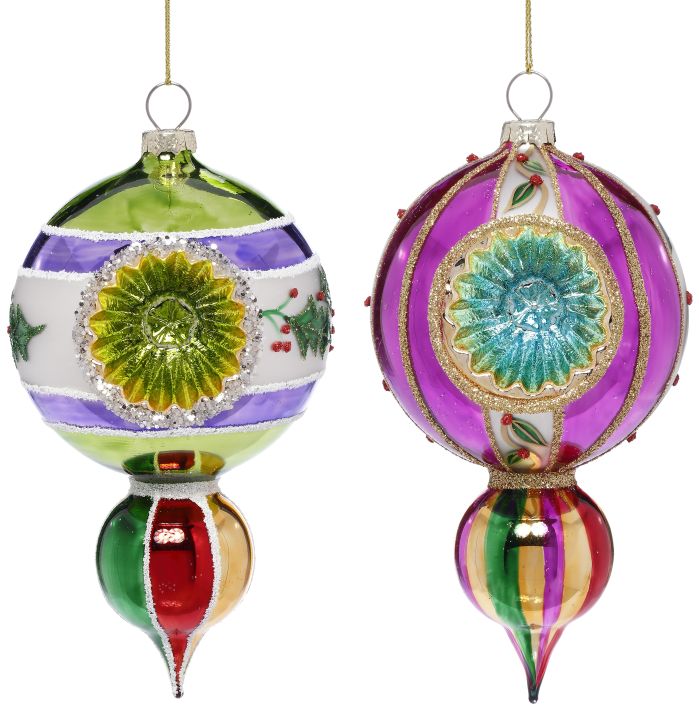 Multicolor Drop Ornament