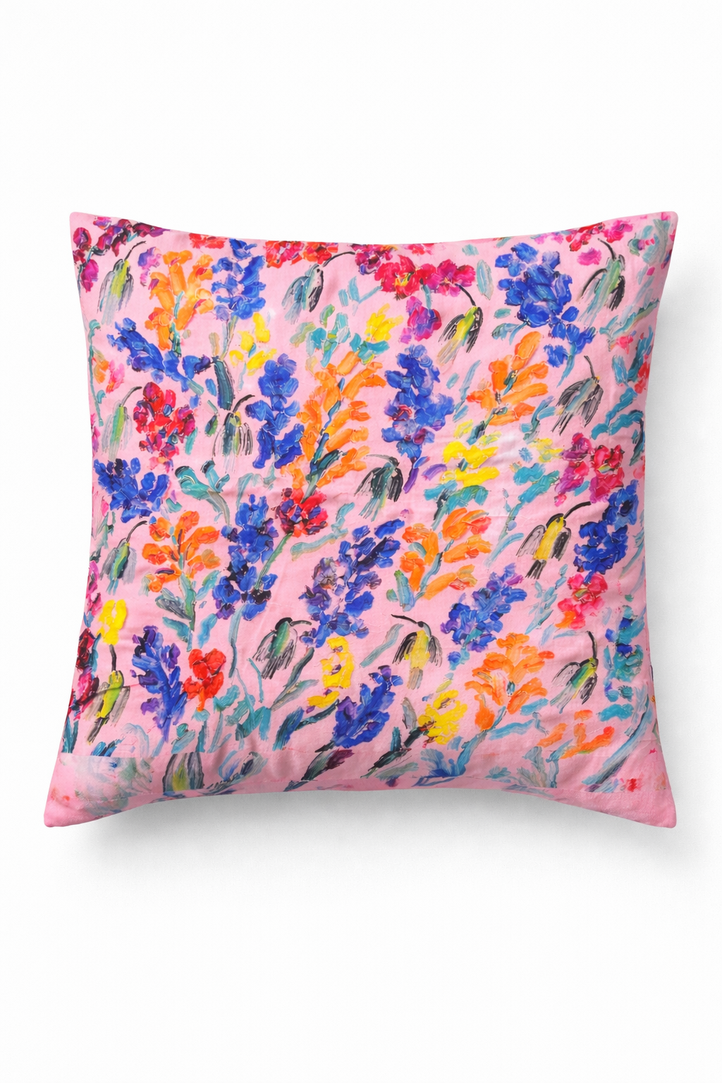 Secret Garden Cotton Pillow Cover, 22 x 22