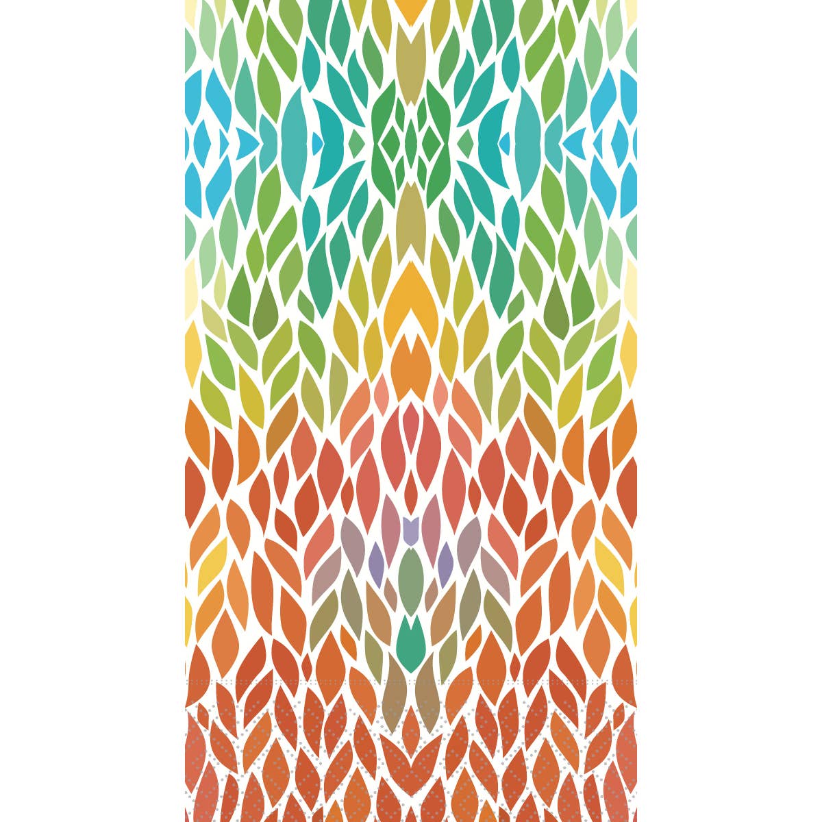 Leaves Mosaic Guest Towels