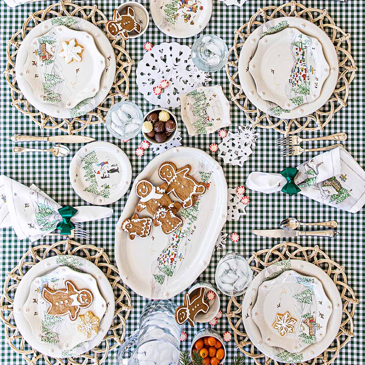 Berry & Thread North Pole 15" Tree Platter