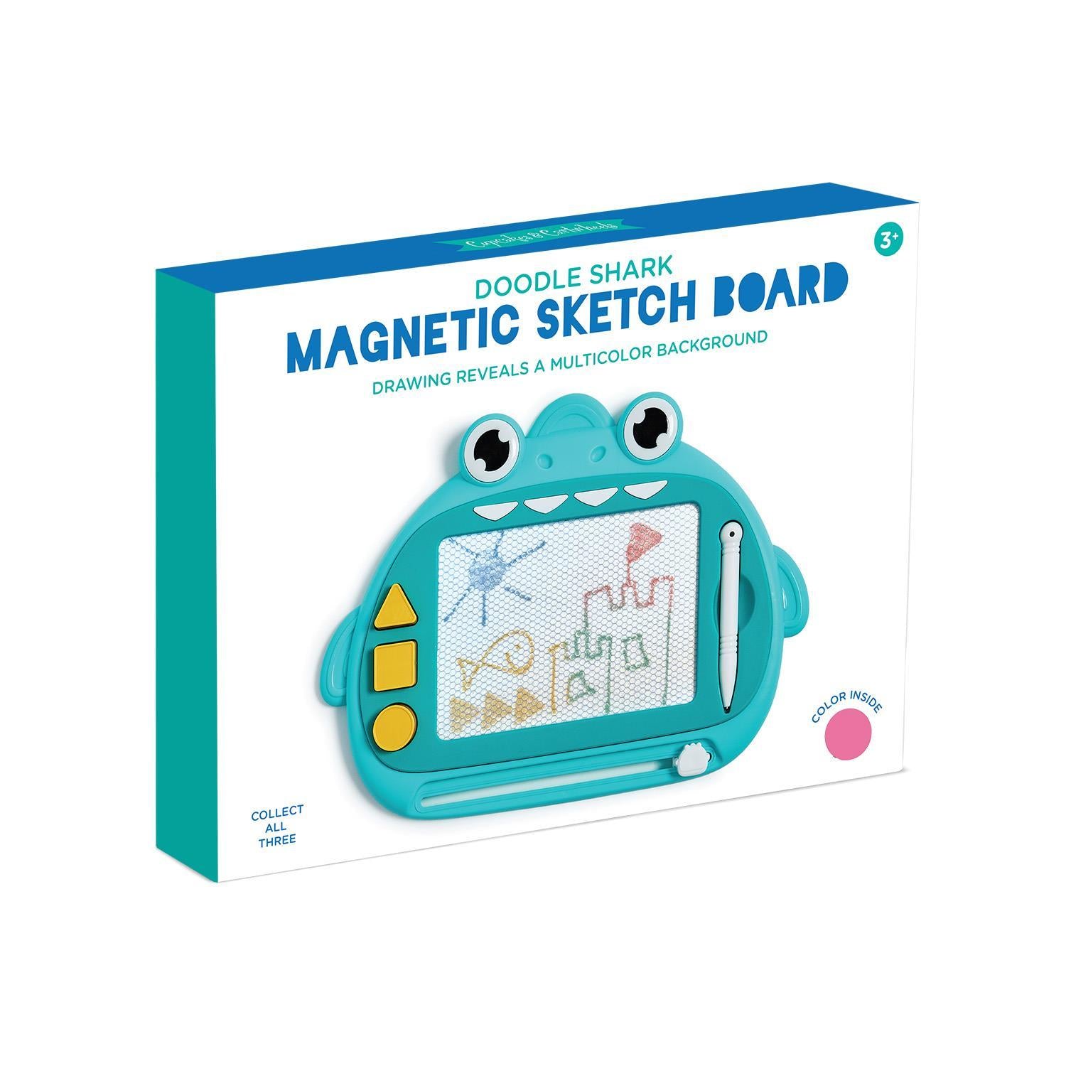 Doodle Shark Magnetic Sketch Board with Stylus Pen