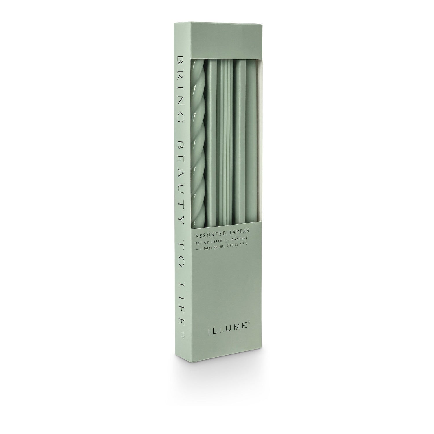 Hinoki Sage Taper Candle | Pack of 3
