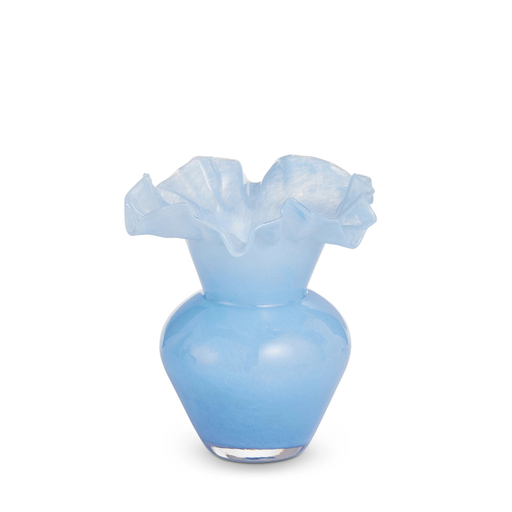 8" Ruffle Vase