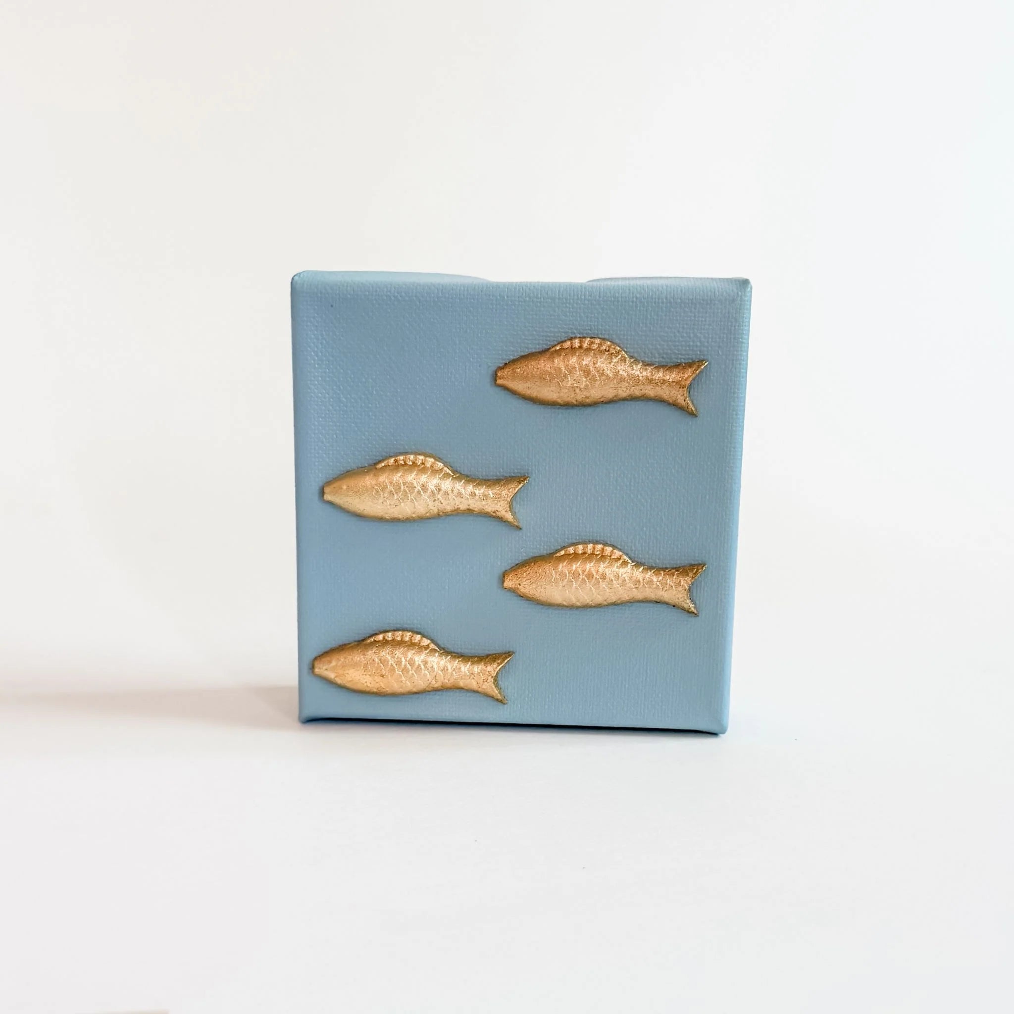 Fish Intaglio Canvas
