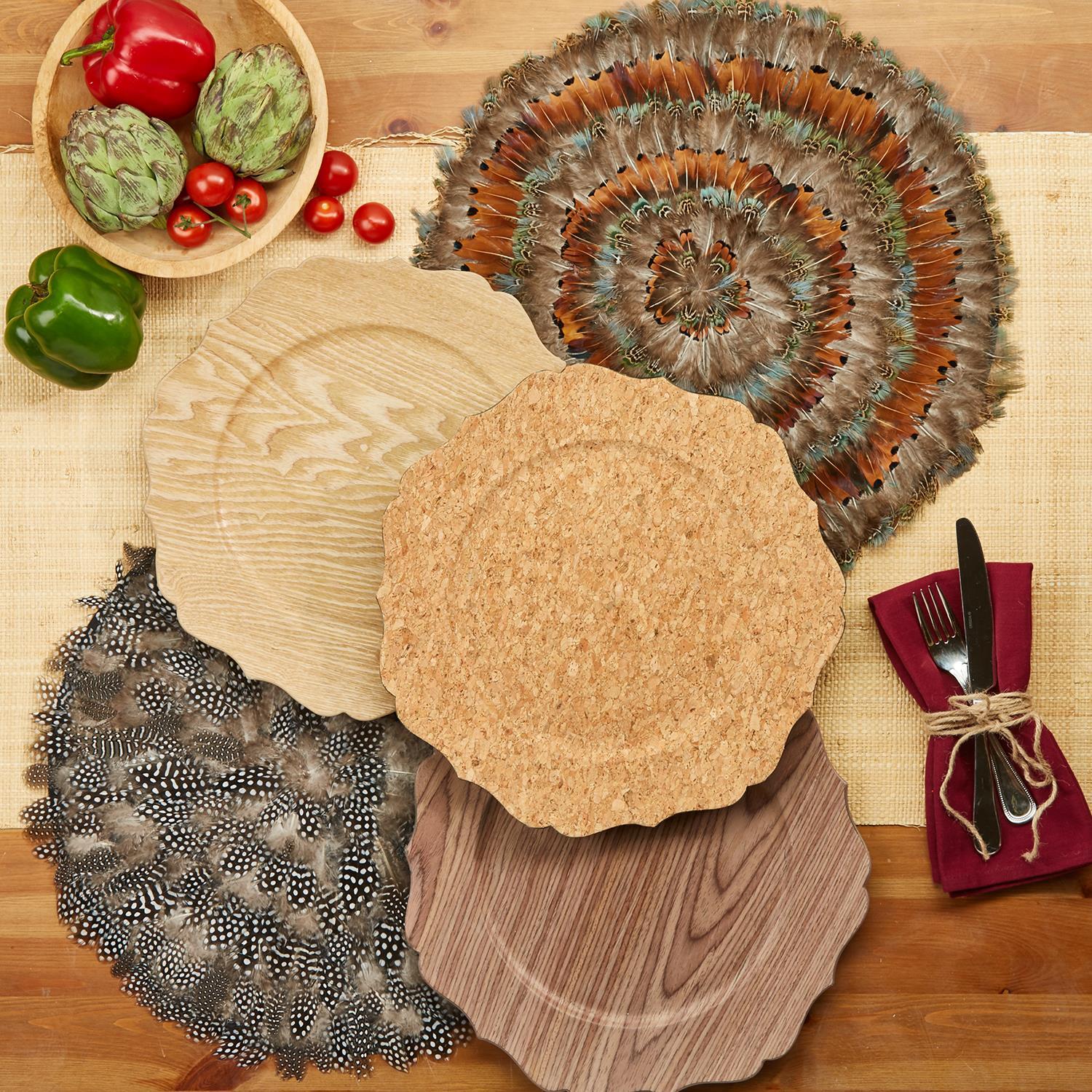 Guinea Feather Placemat