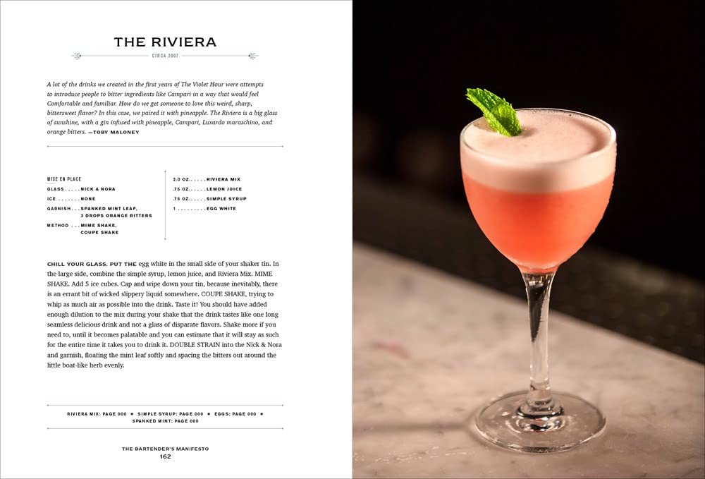 The Bartender's Manifesto: How to Think, Drink, and Create Cocktails Like a Pro