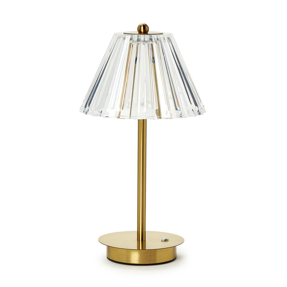 LED Portable Cordless Table Lamp with Acrylic Shade