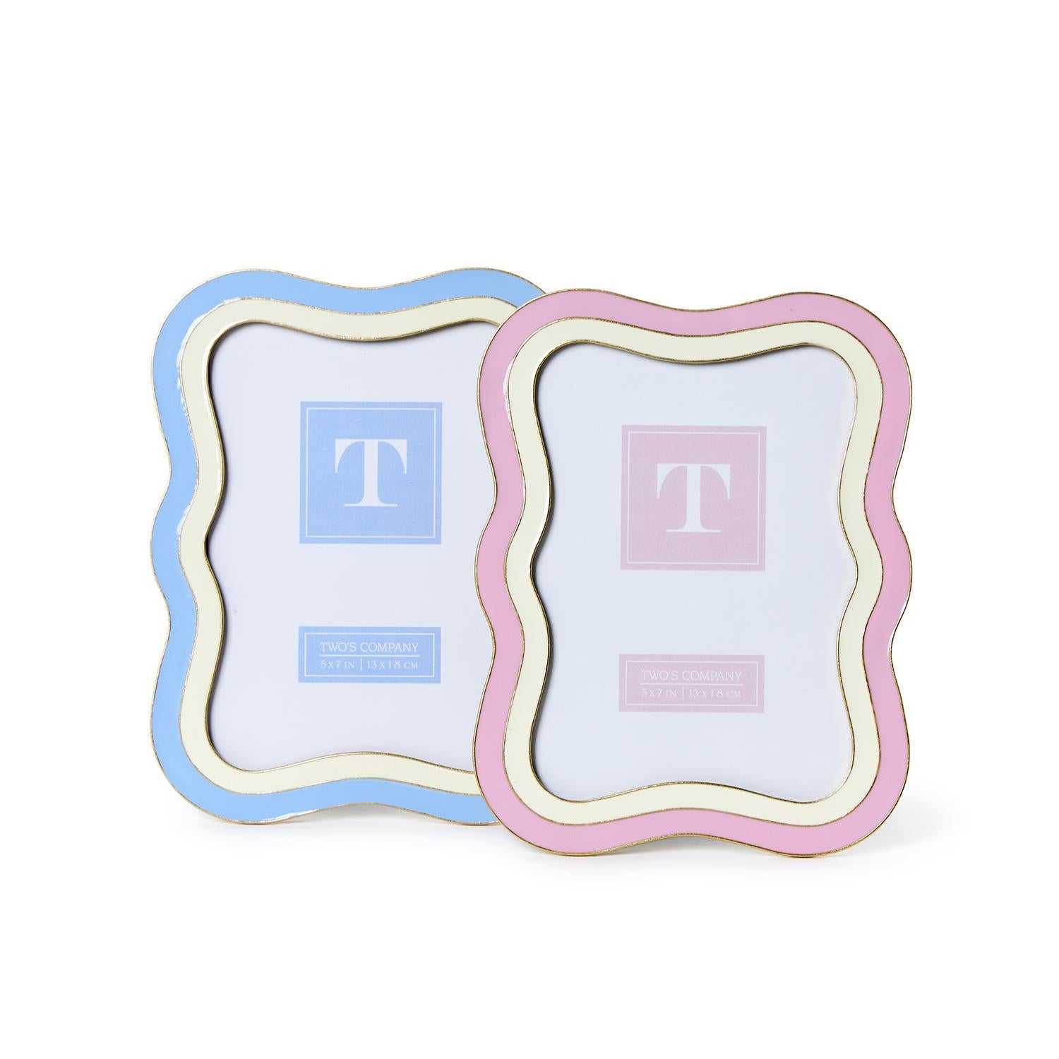 Blue Waves Photo Frame | 5x7