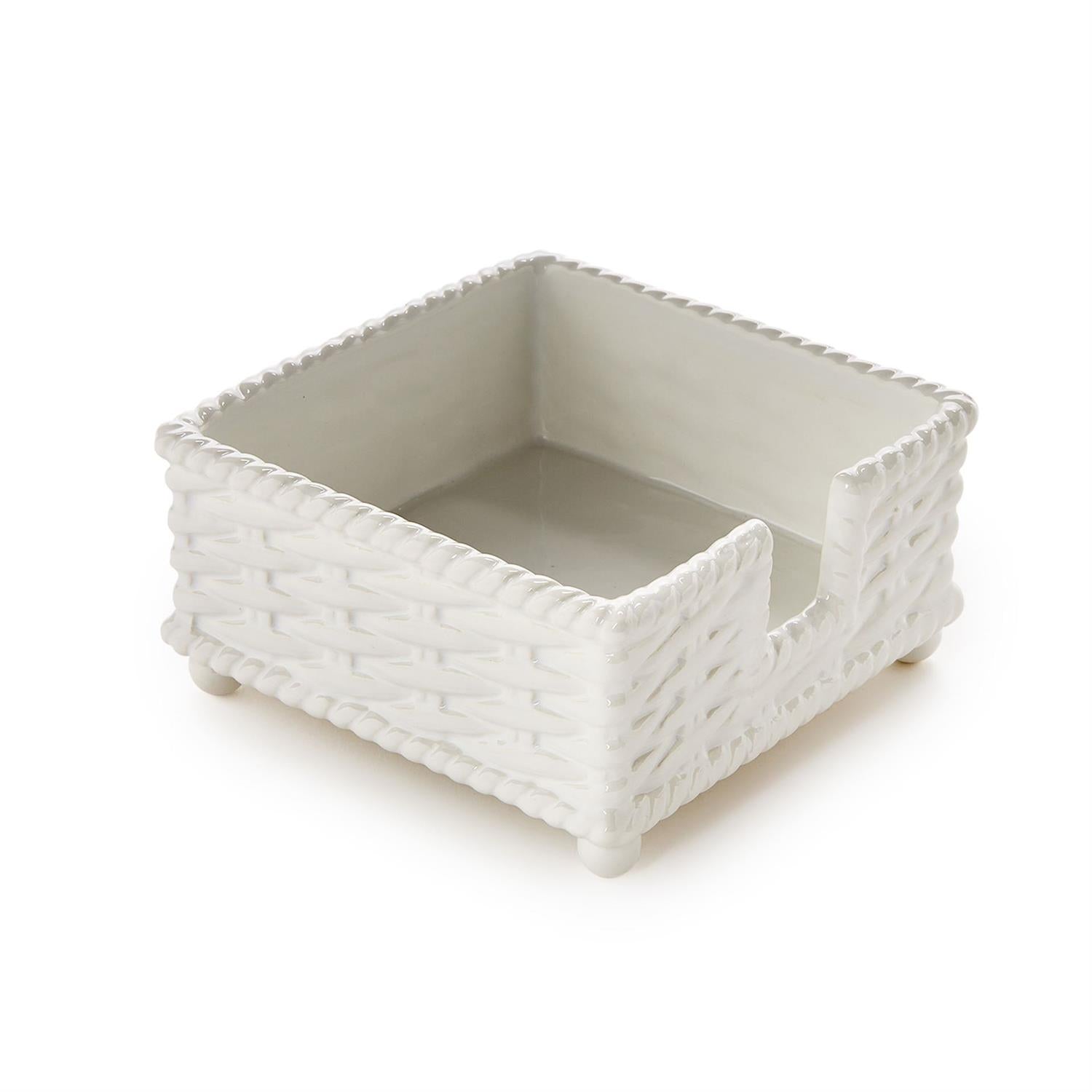 Basketweave Napkin Holder