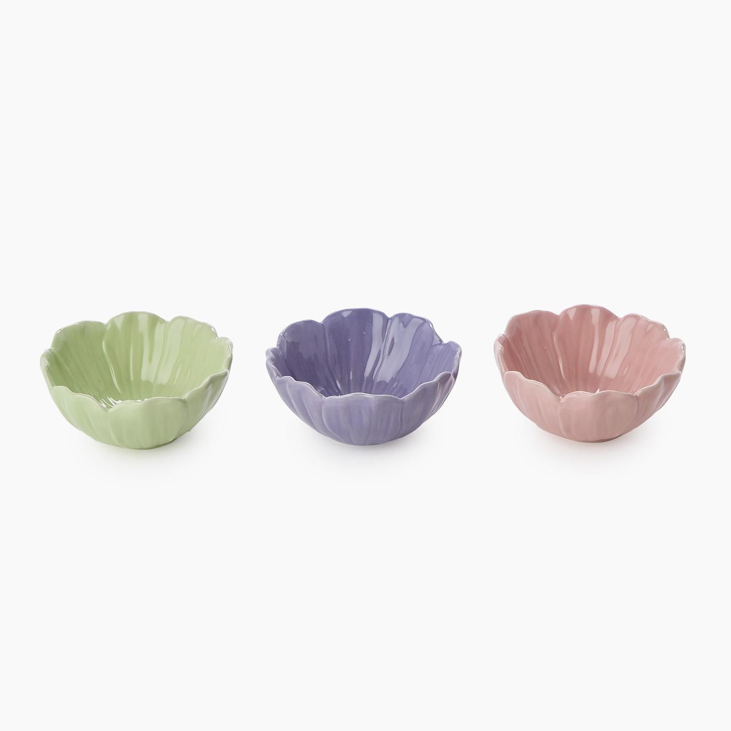 Flower Tidbit Bowl
