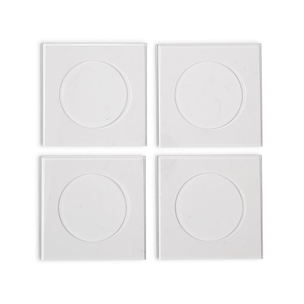 Set of 4 Cocktail Coasters in Gift Box