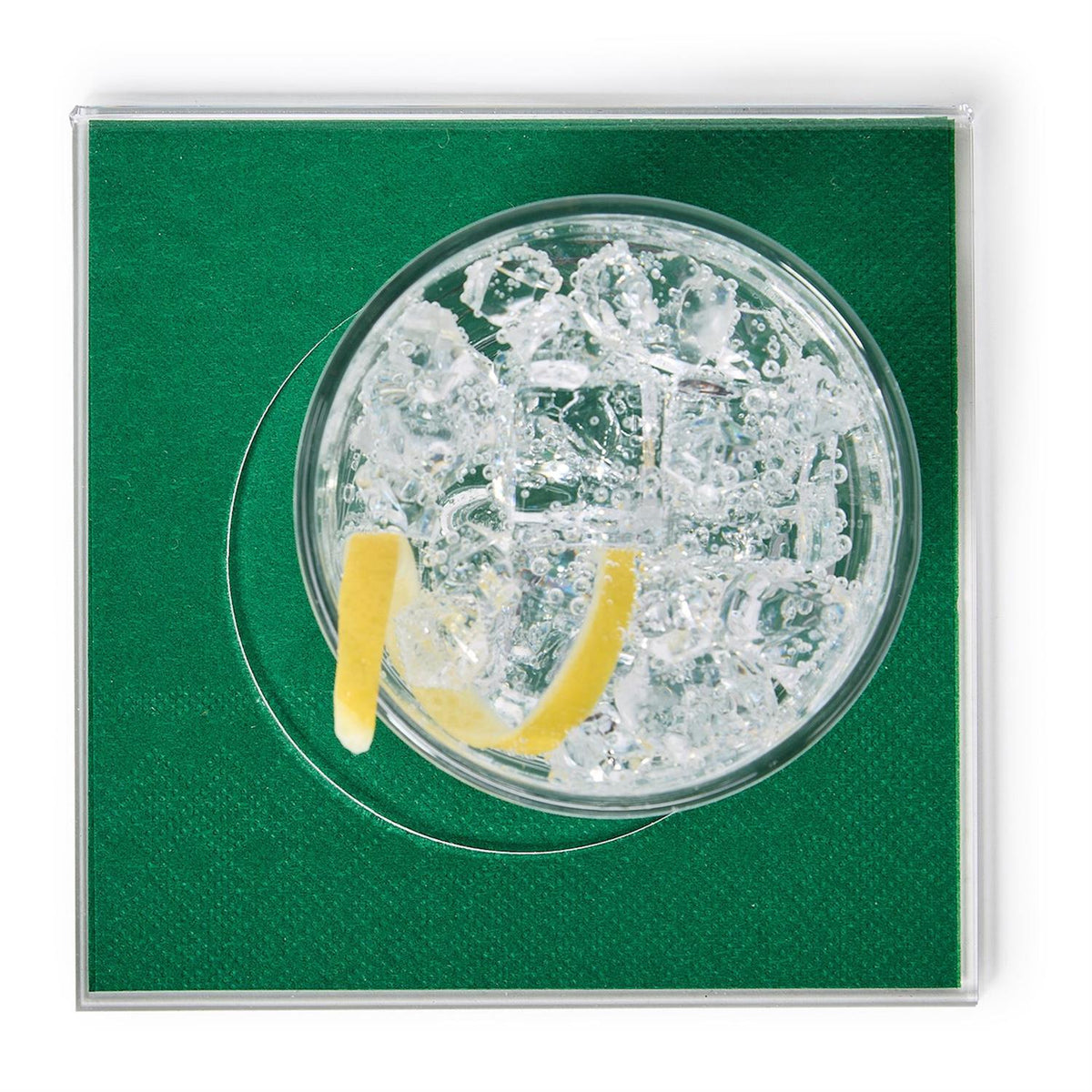 Set of 4 Cocktail Coasters in Gift Box