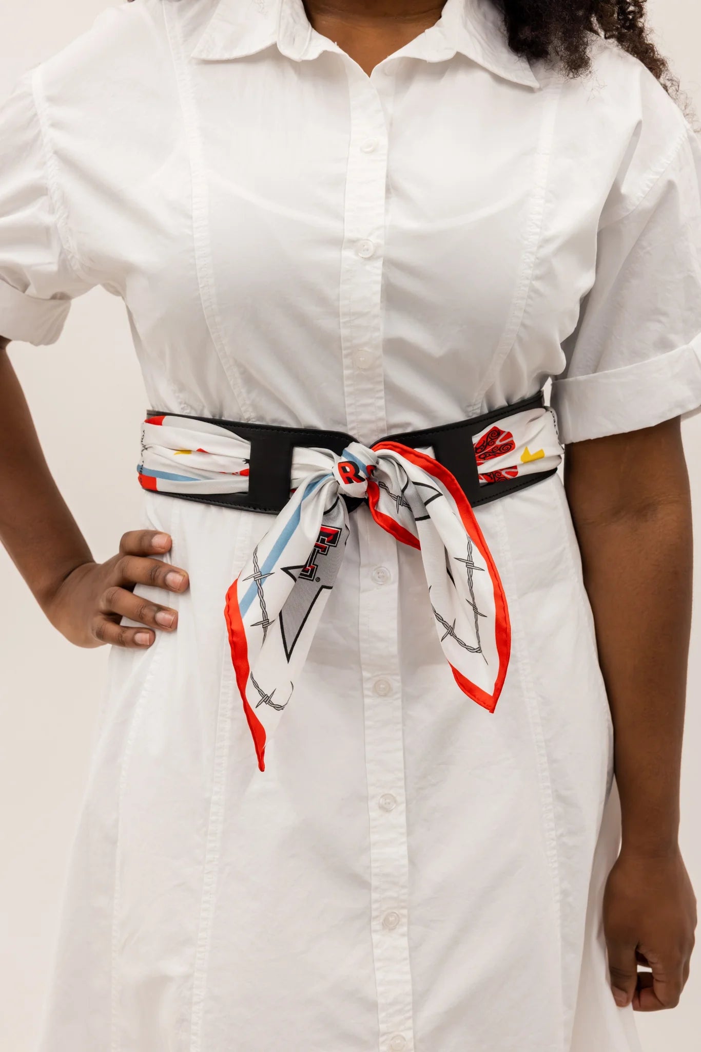 Wide Reversible Leather Belt