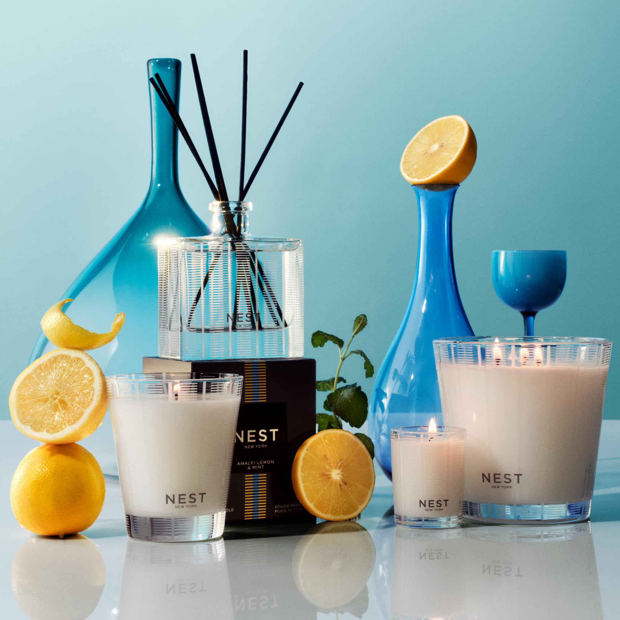 Amalfi Lemon & Mint Votive Candle