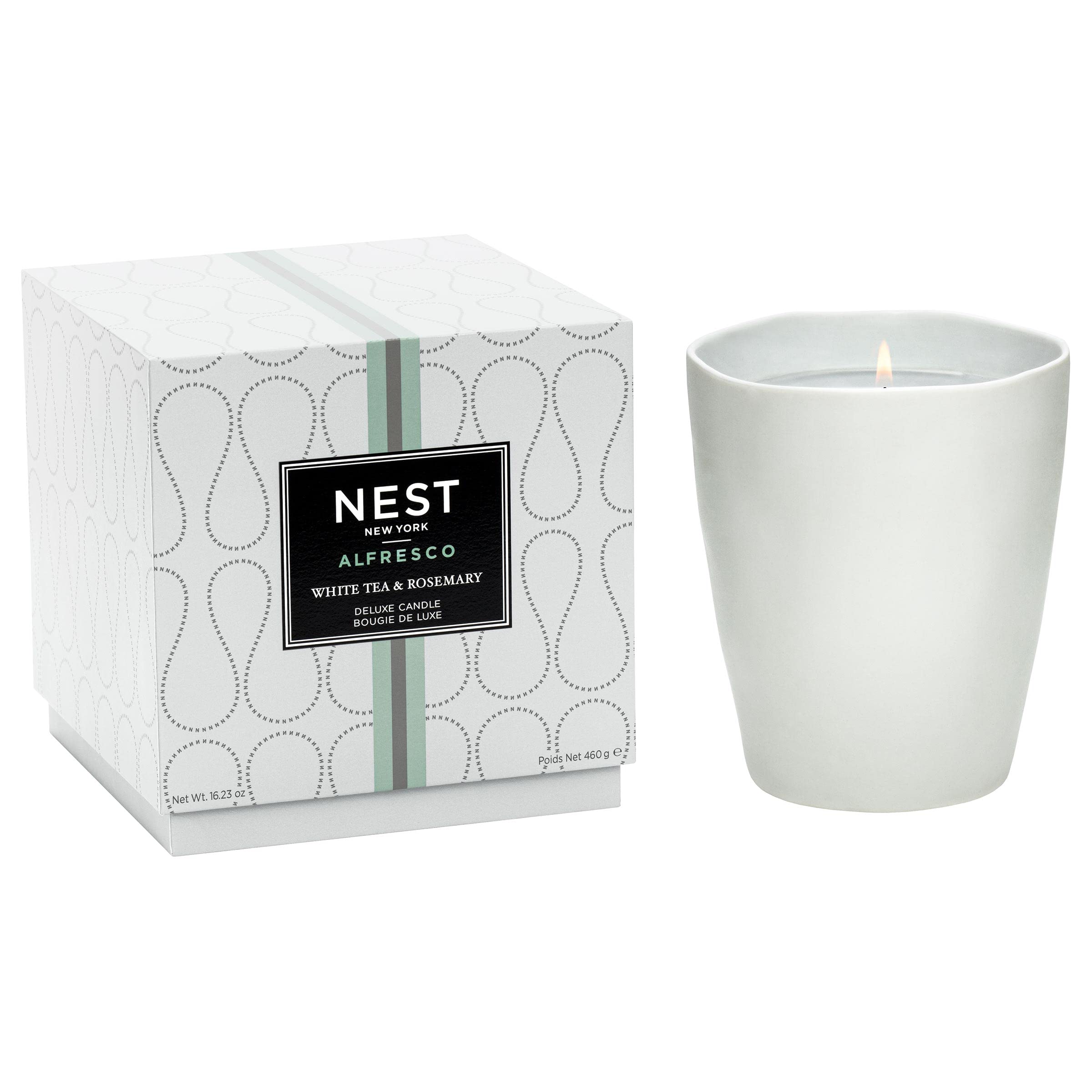 White Tea and Rosemary Deluxe Candle