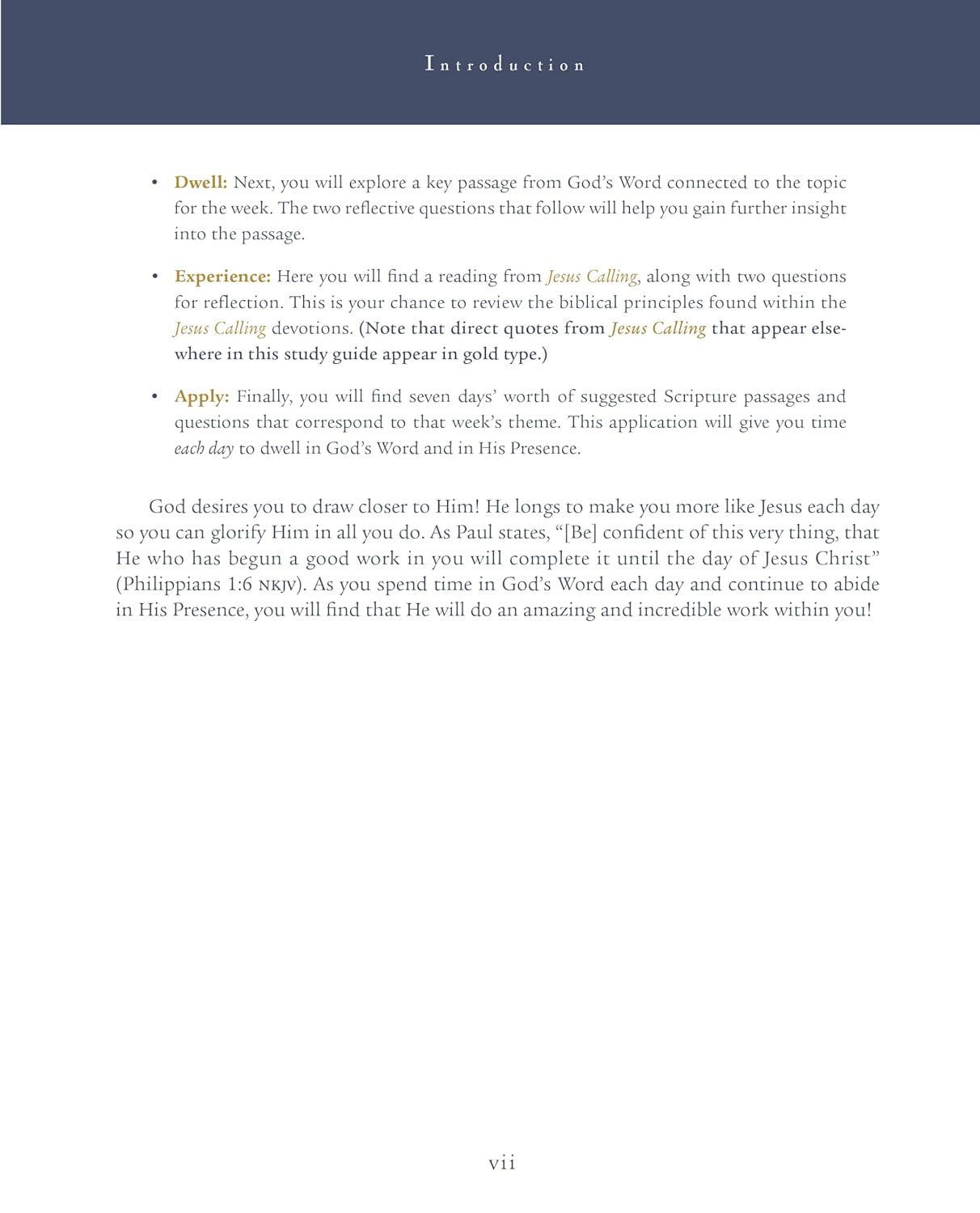 Jesus Calling 52-Week Bible Study: Experience the Presence of God