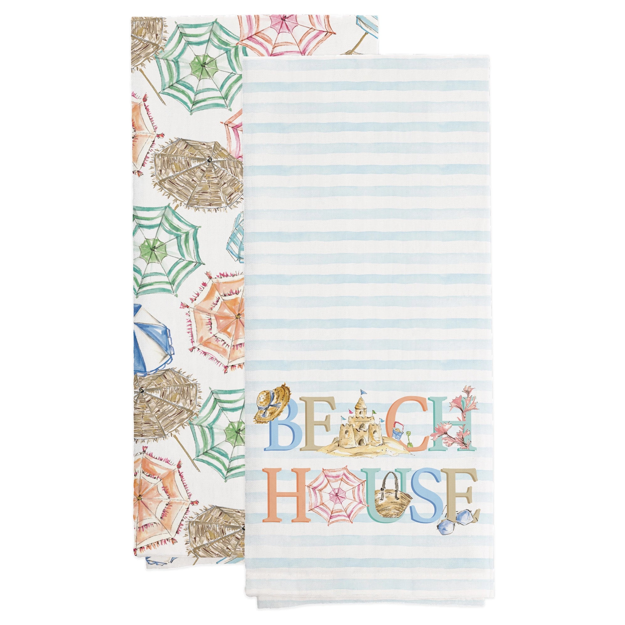 Beach House 28" Cotton Tea Towel
