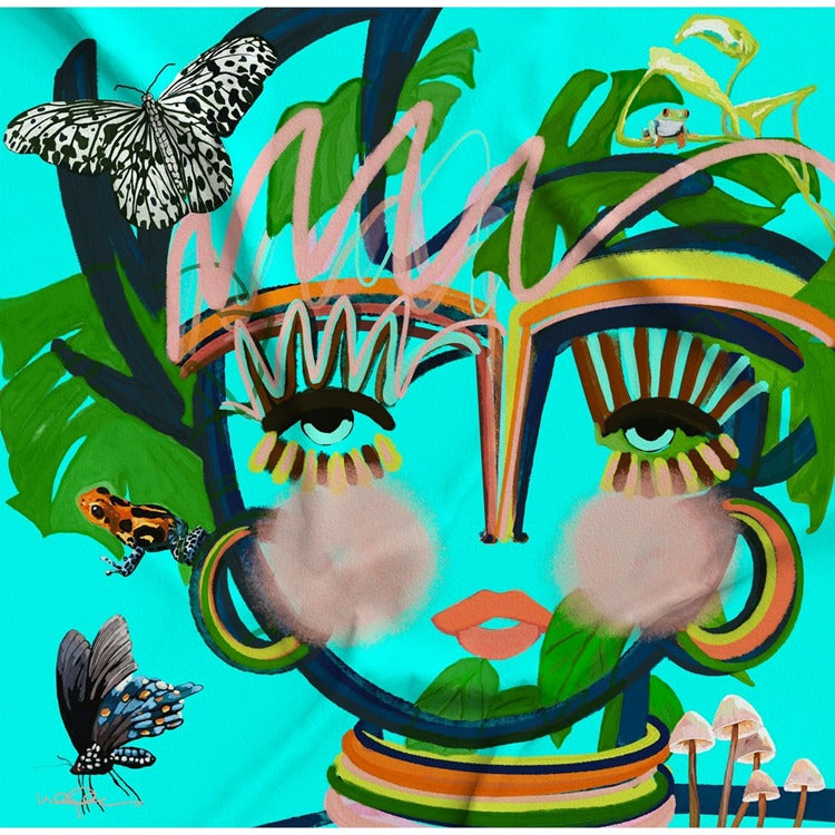 Princess & the Toad Silk Scarf