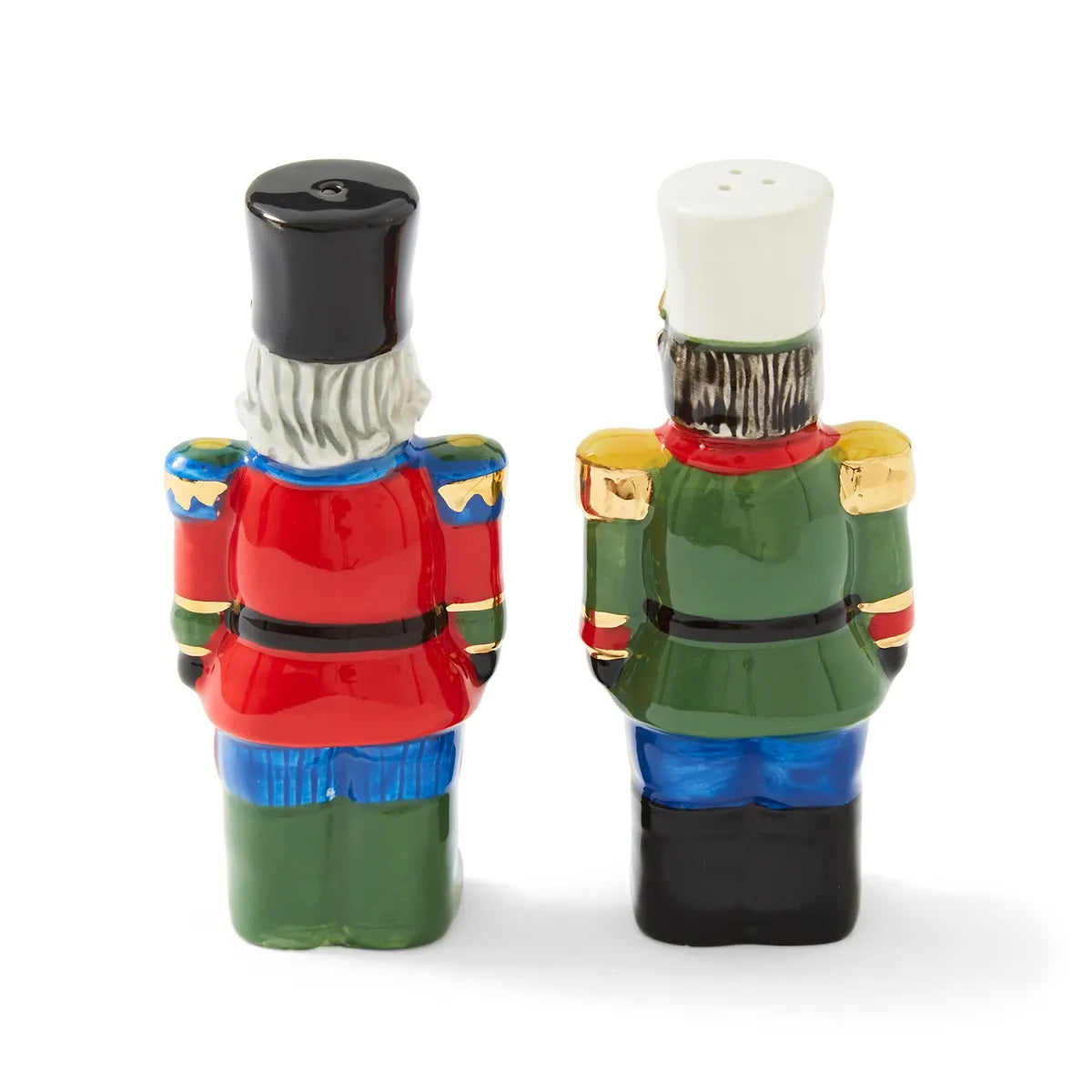 Christmas Tree Nutcracker Salt & Pepper Shakers