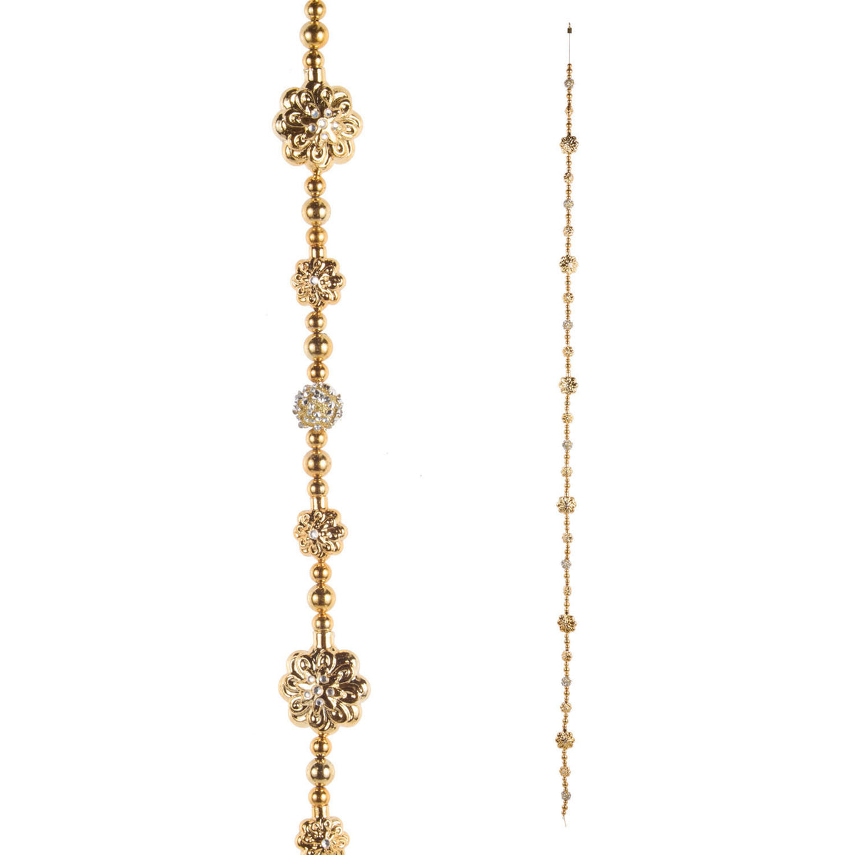 Gold Jeweled Garland