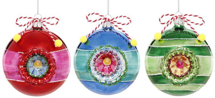 Merry Reflector Ornament
