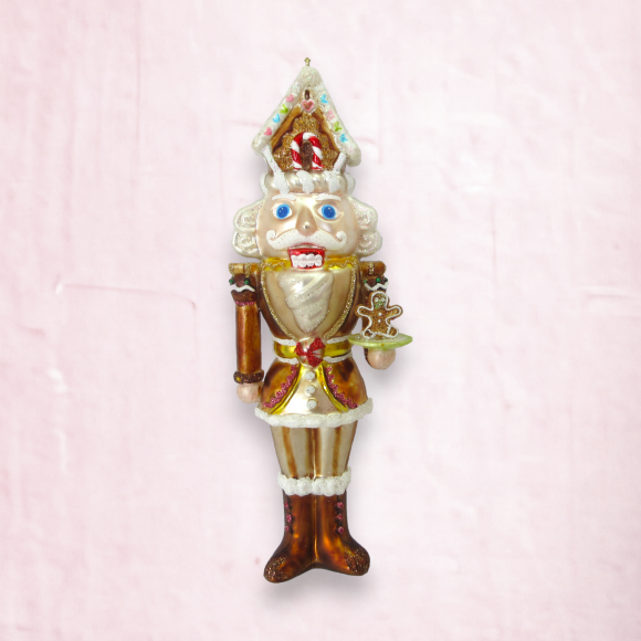 Gingerbread Nutcracker Ornament