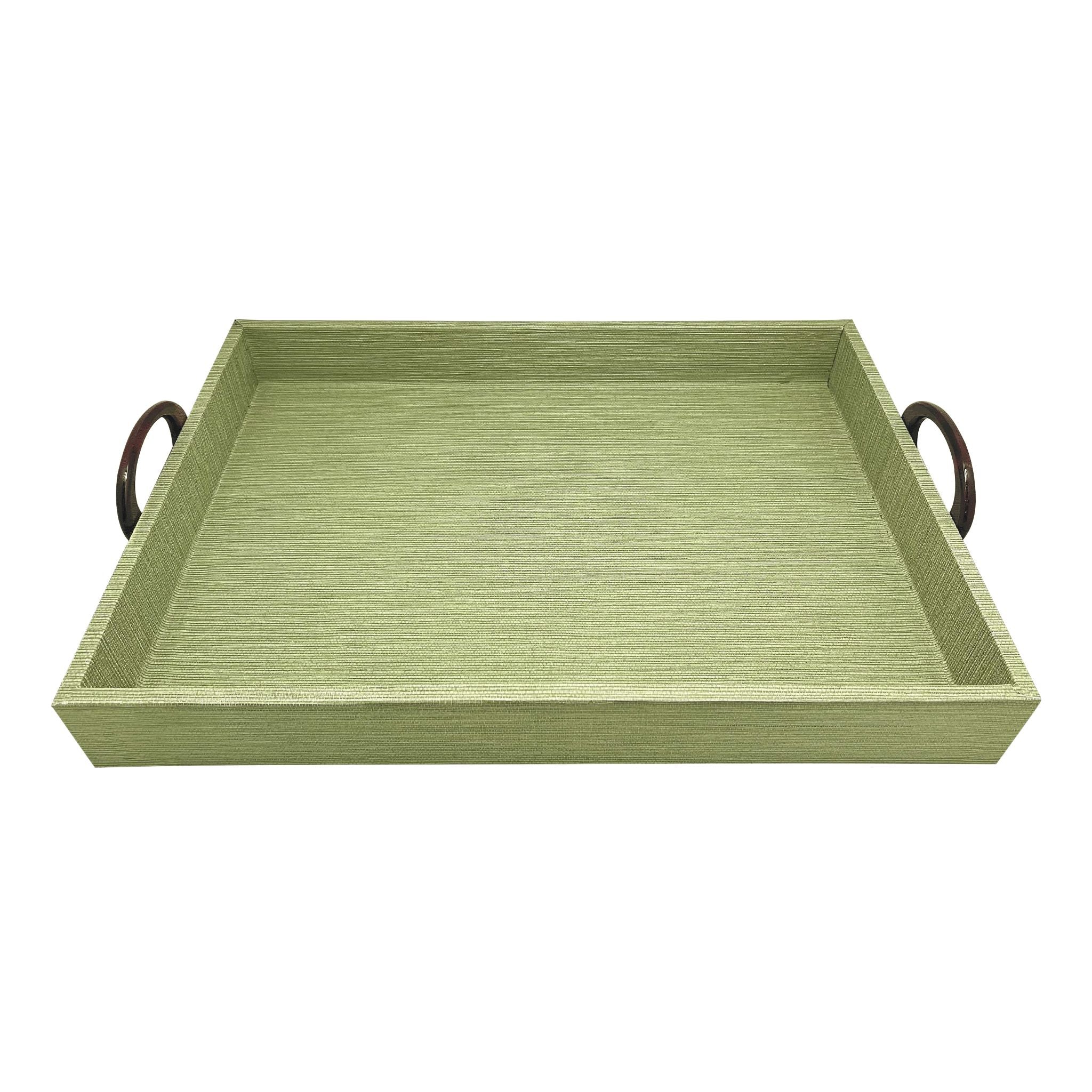 Palma Tortoise Handled Large Tray