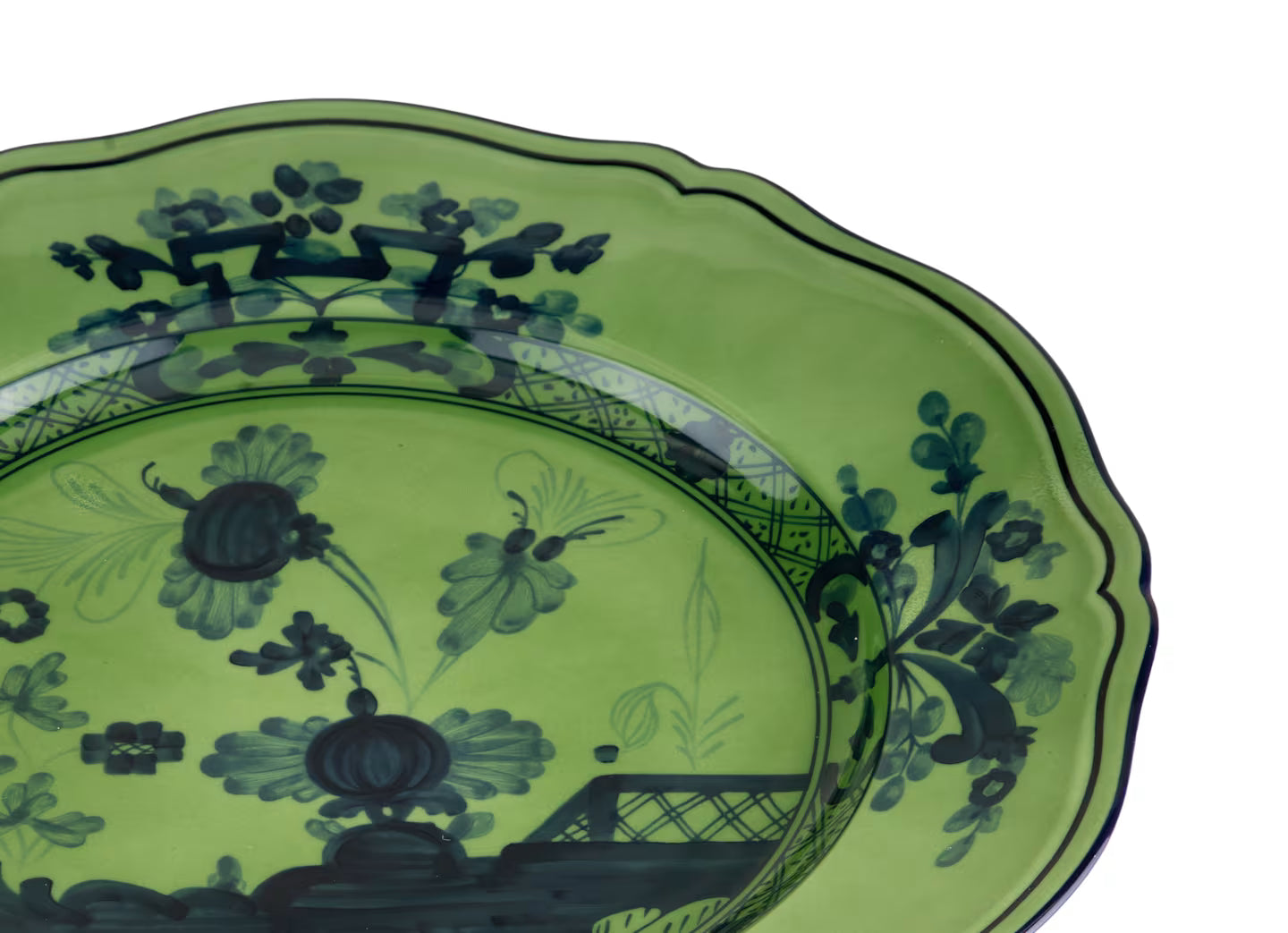 Oriente Italiano Malachite Dinner Plate