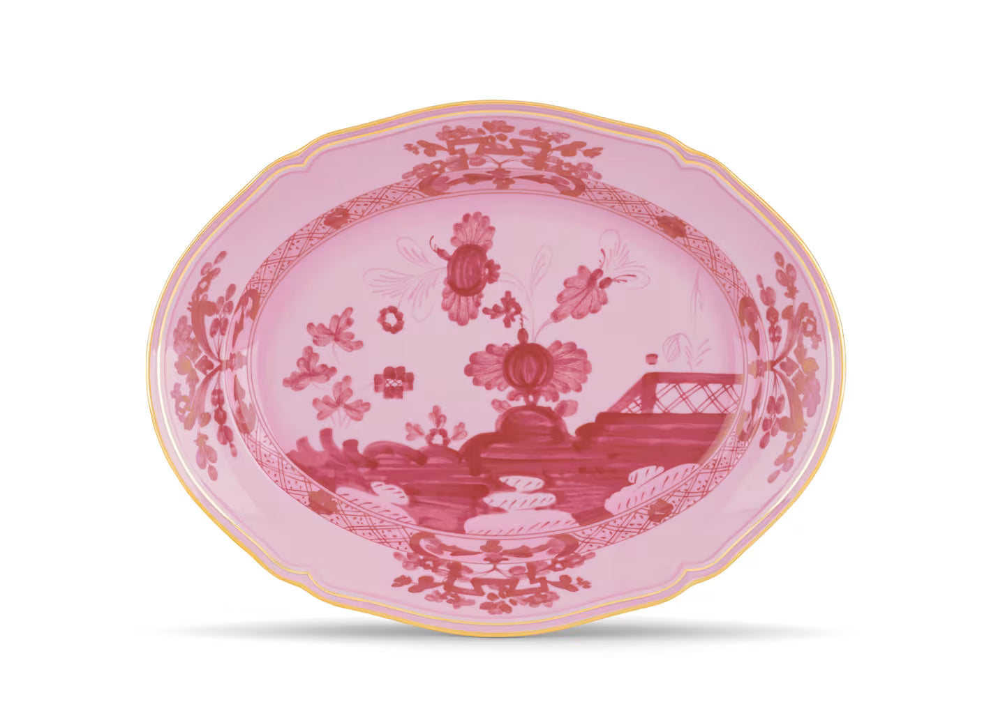 Oriente Italiano Porpora Oval Platter