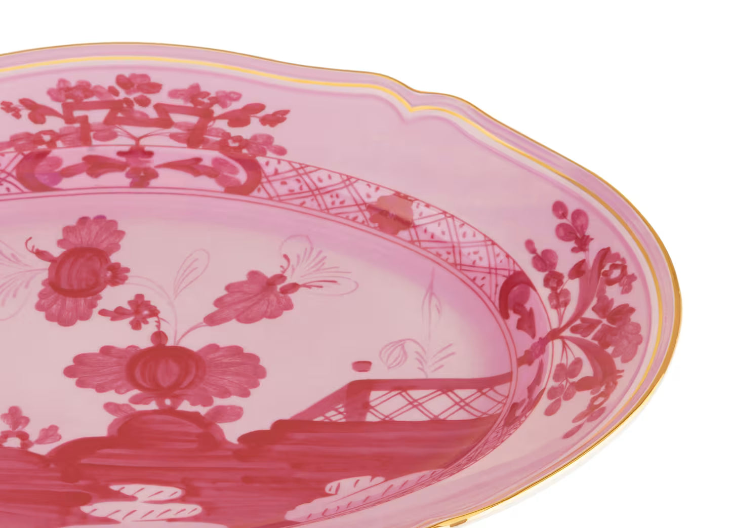 Oriente Italiano Porpora Oval Platter