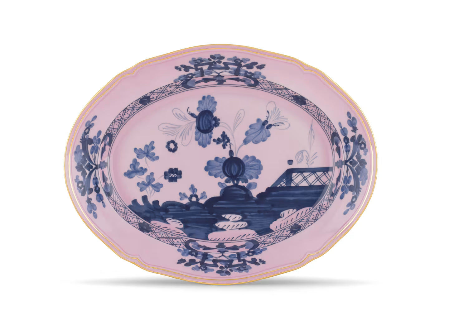 Oriente Italiano Azalea Oval Platter