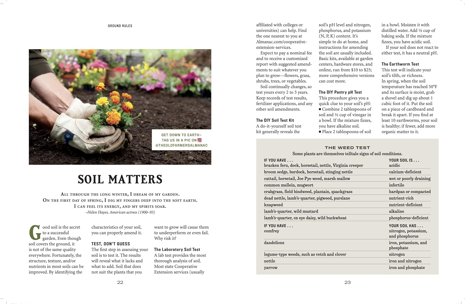 Old Farmer's Almanac Flower Gardener's Handbook
