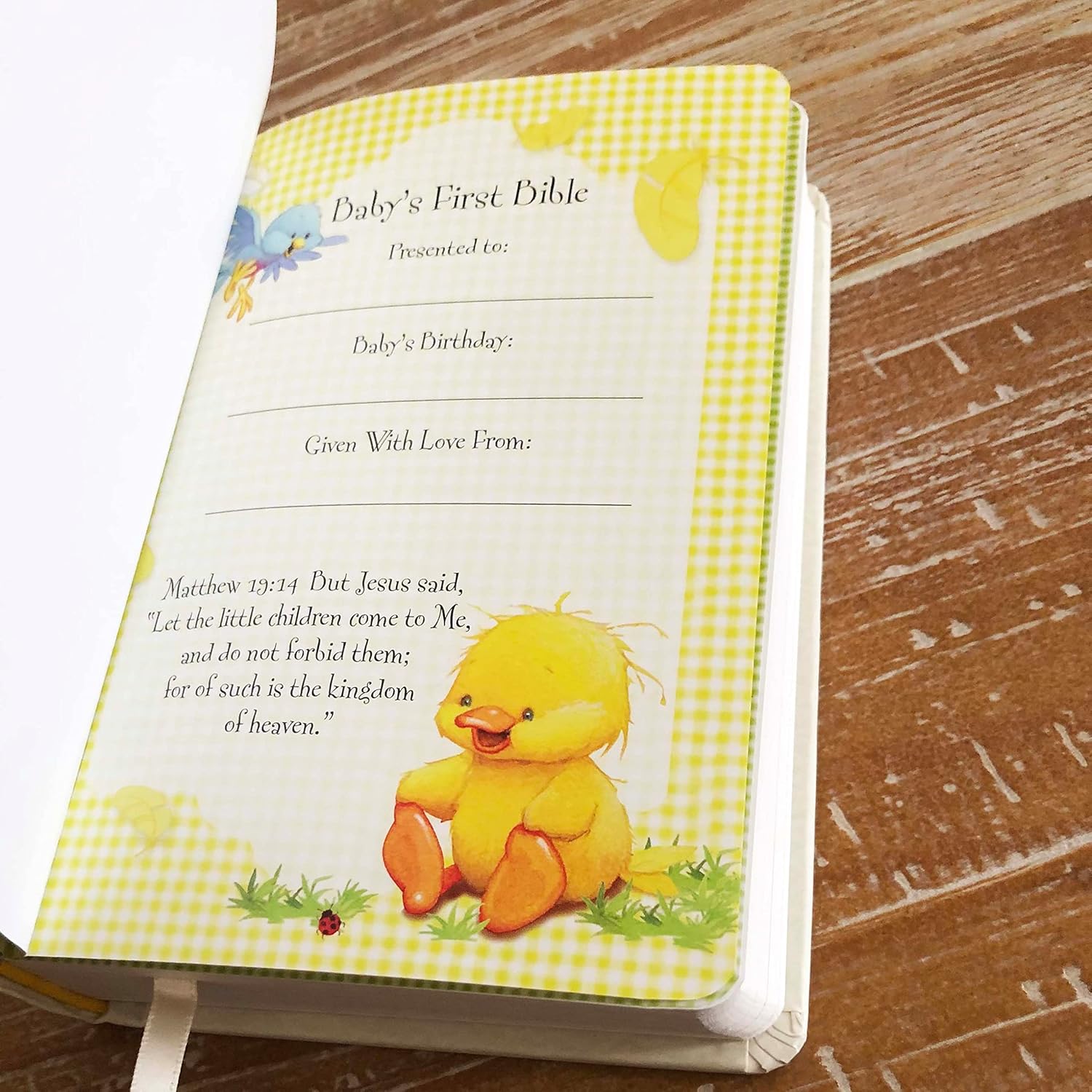 Baby's First Bible - White Hardcover