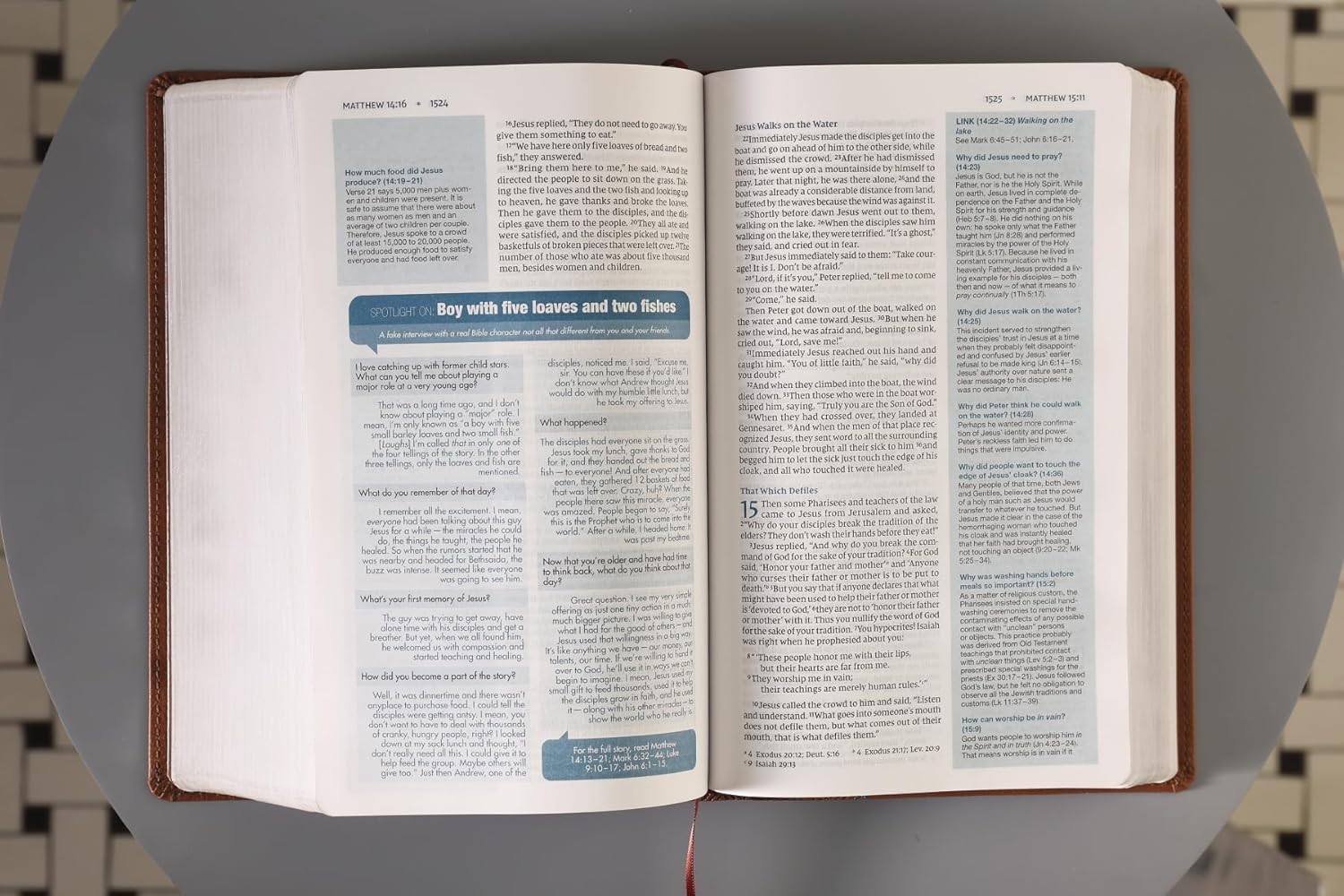 NIV, Quest Study Bible for Teens, Leathersoft, Brown