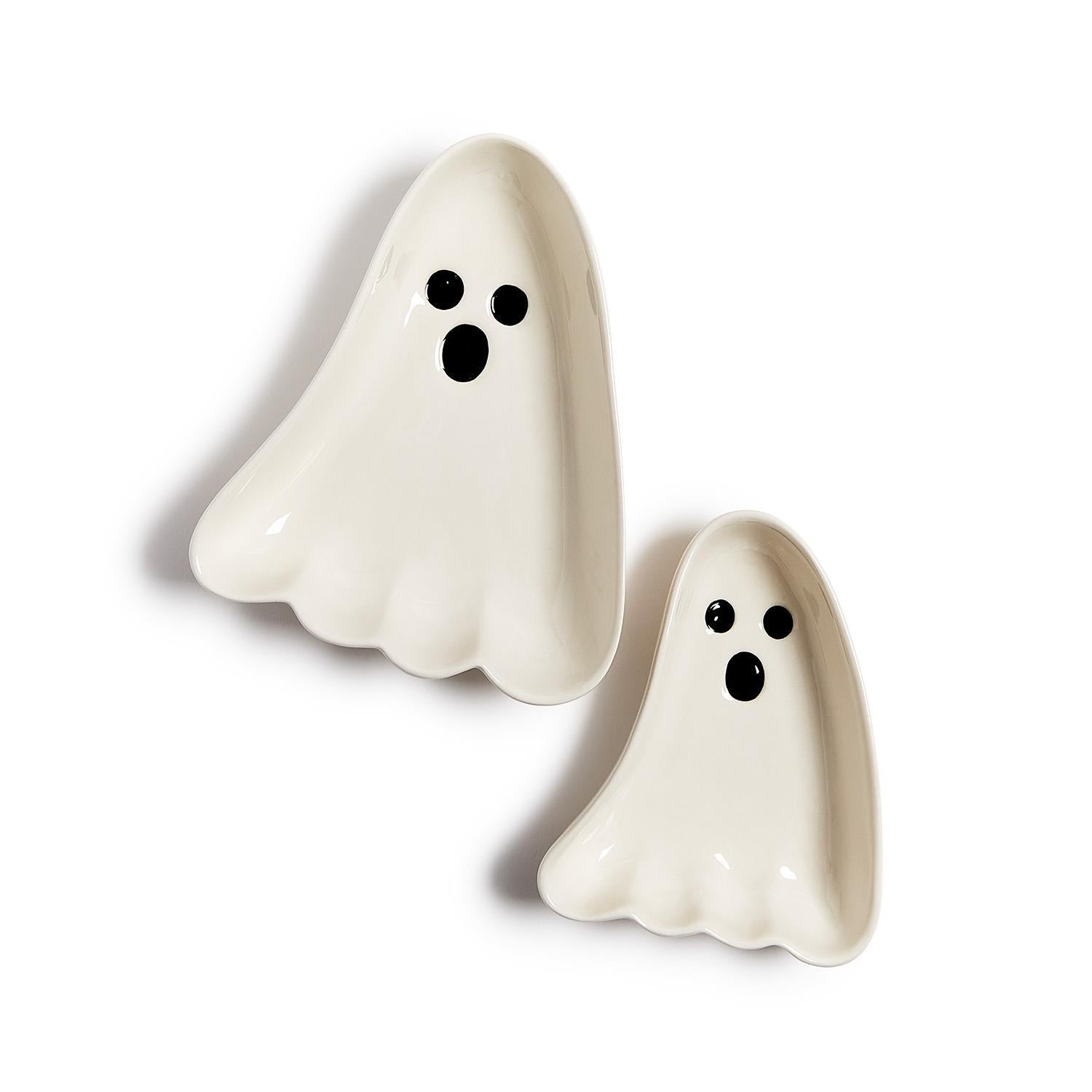 Set of 2 Ghost Bowls