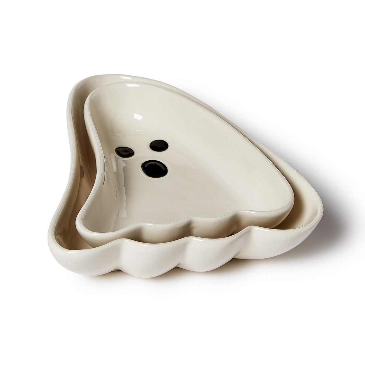 Set of 2 Ghost Bowls