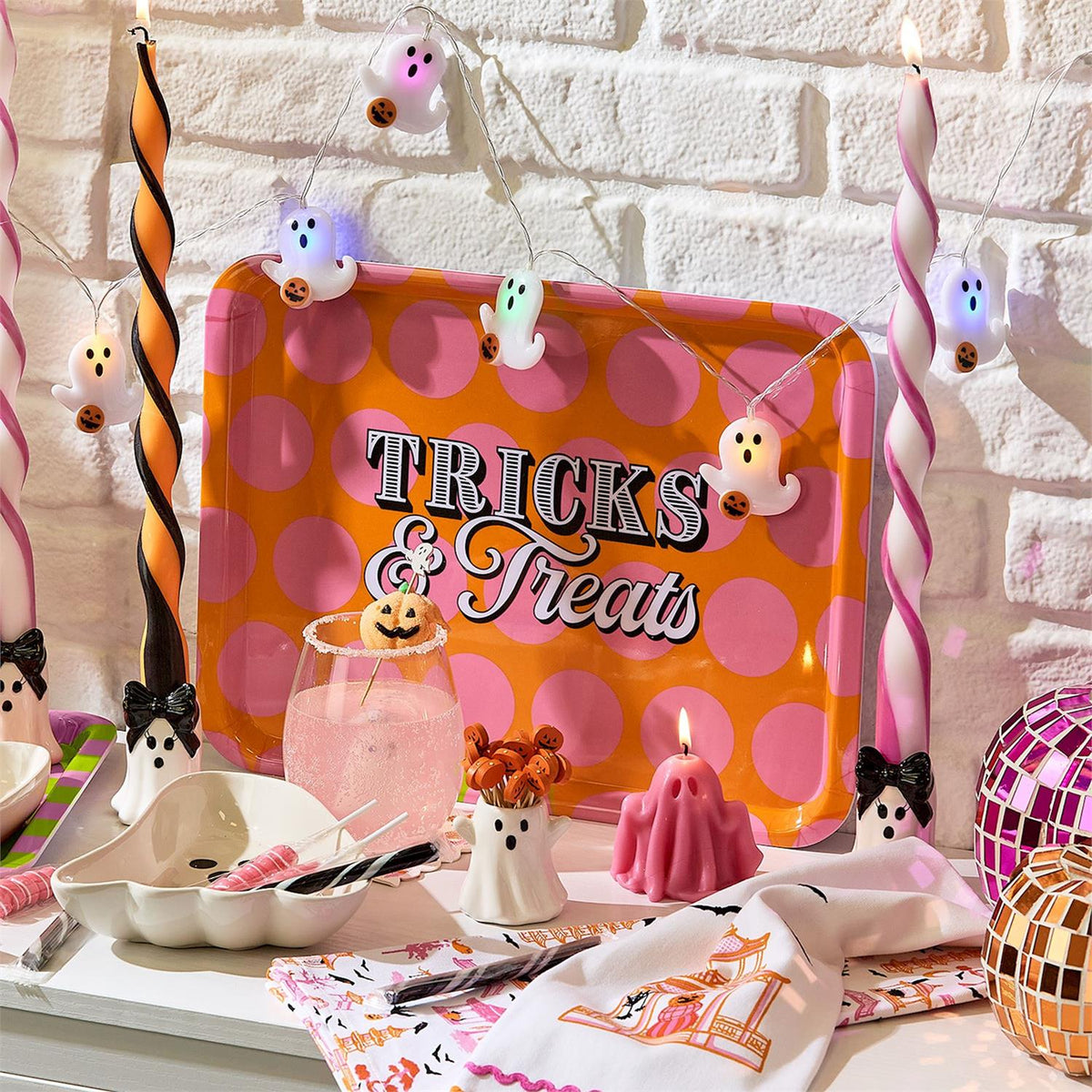 Halloween Soiree Serving Tray