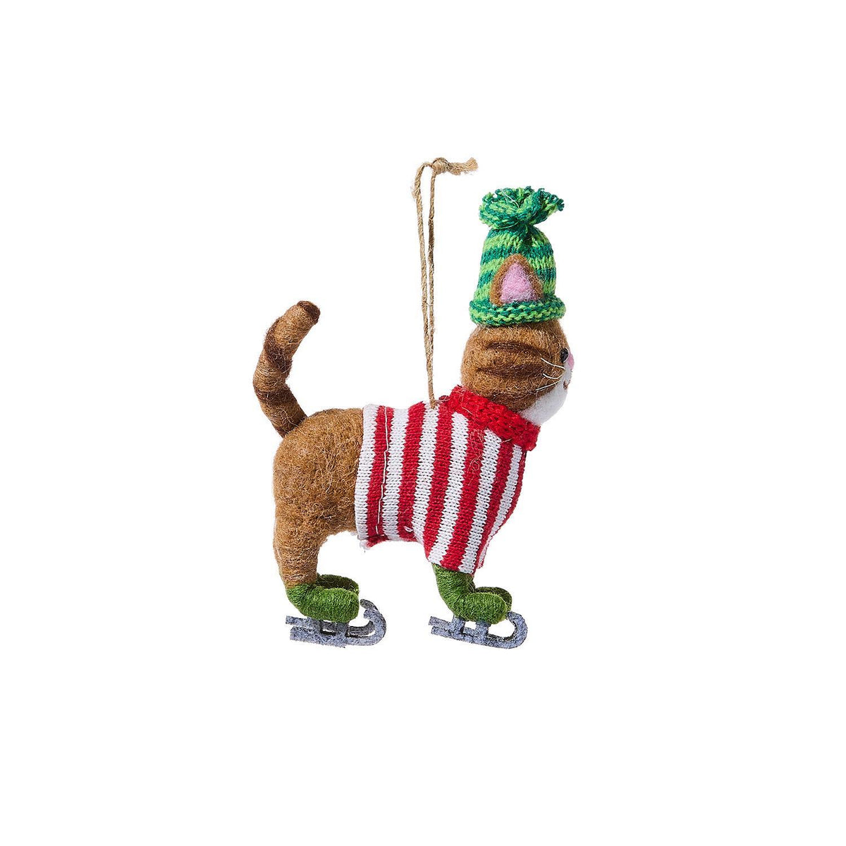 Winter Fun Felt Animal Ornament