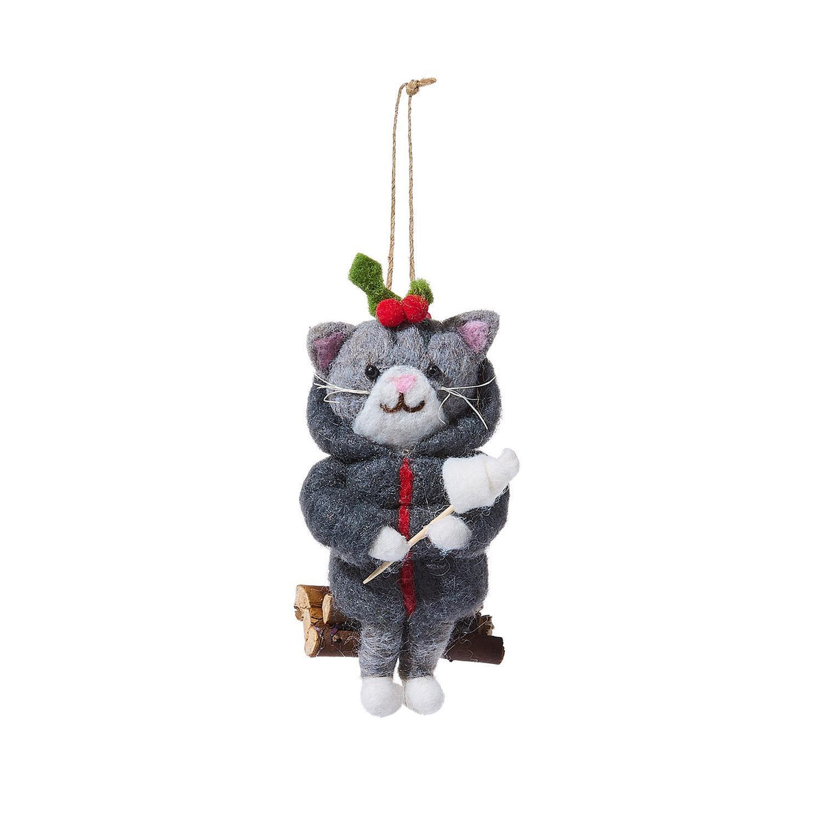 Winter Fun Felt Animal Ornament