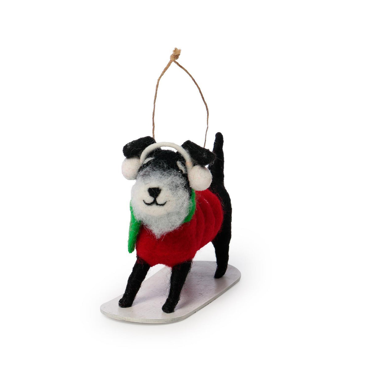 Winter Fun Felt Animal Ornament