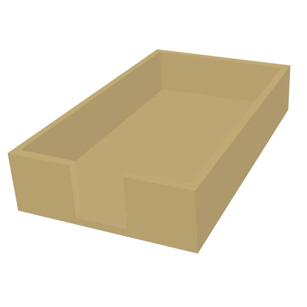 Gold Guest Towel Caddy