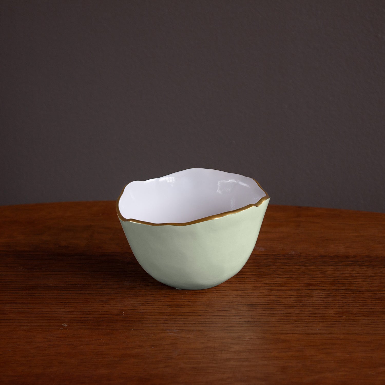 ENCANTO Osaka Small Bowl (Pistachio and White)