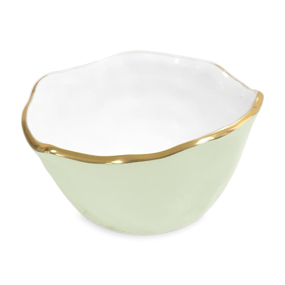ENCANTO Osaka Small Bowl (Pistachio and White)
