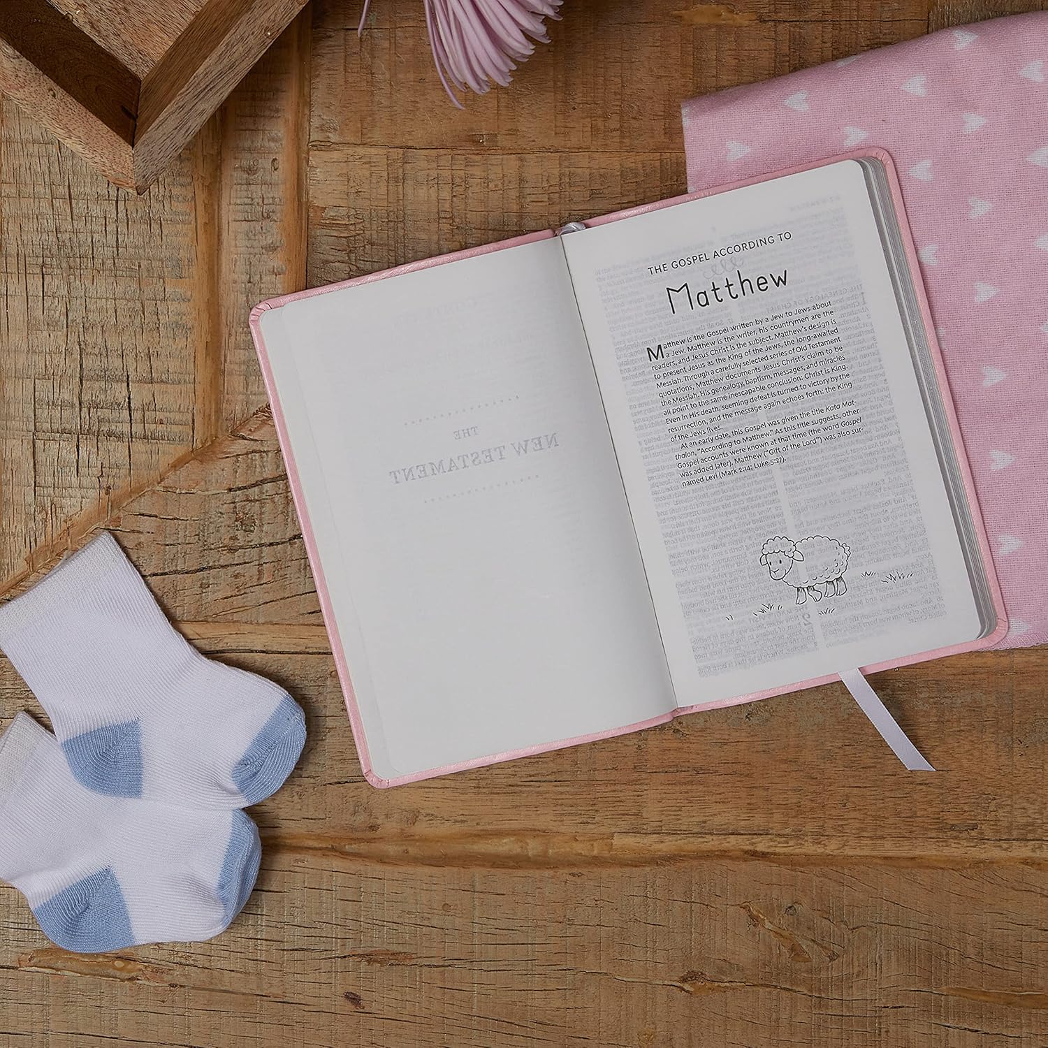 KJV Baby's First Leathersoft New Testament