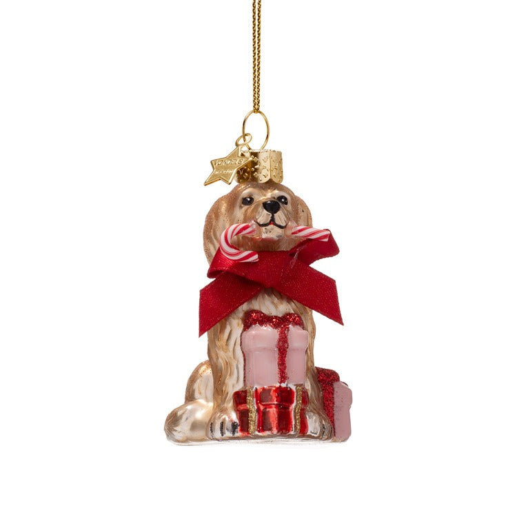 Christmas Dog Ornament