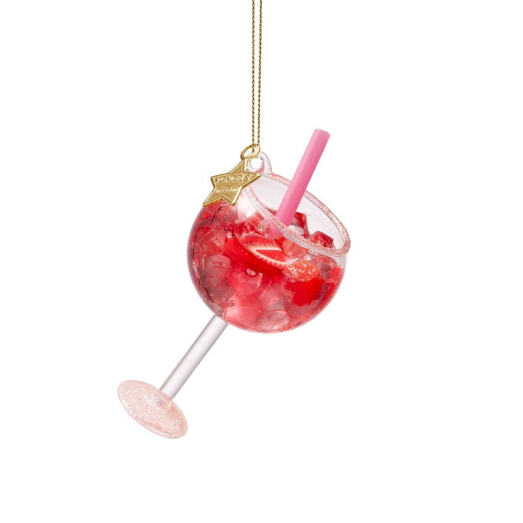 Pink Cocktail Ornament