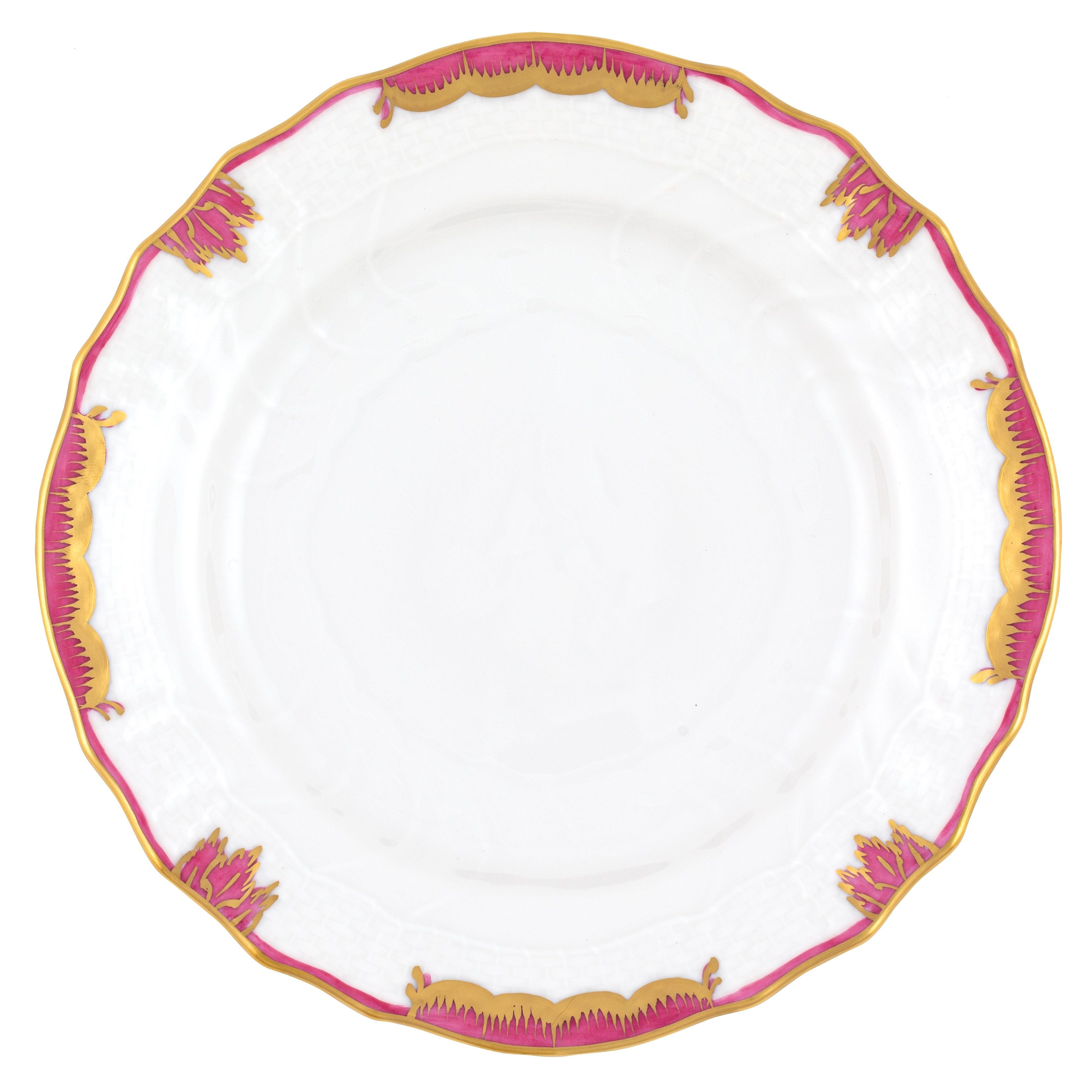 PINK PRINCESS VICTORIA - BREAD AND BUTTER PLATE