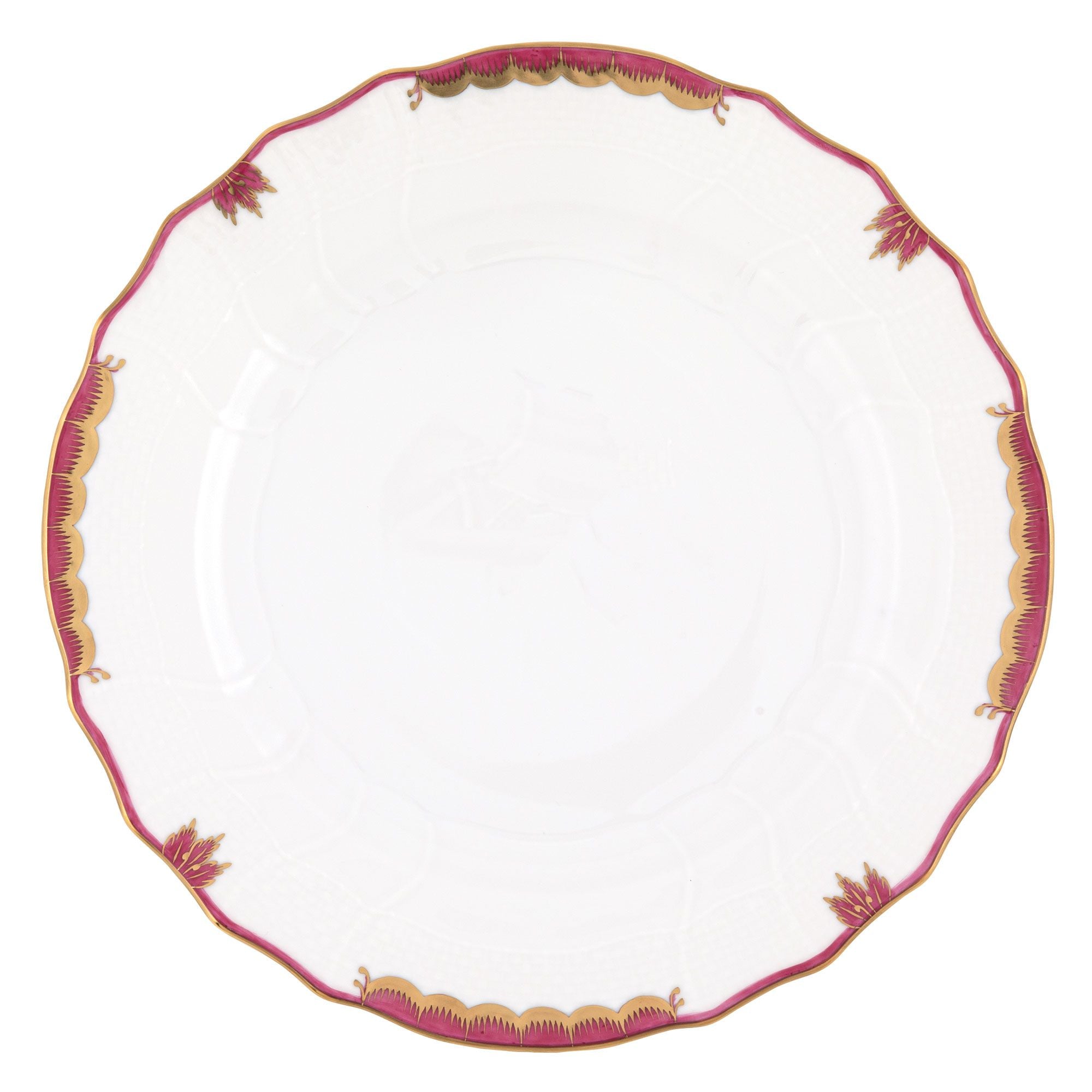 Pink Princess Victoria - Dinner Plate