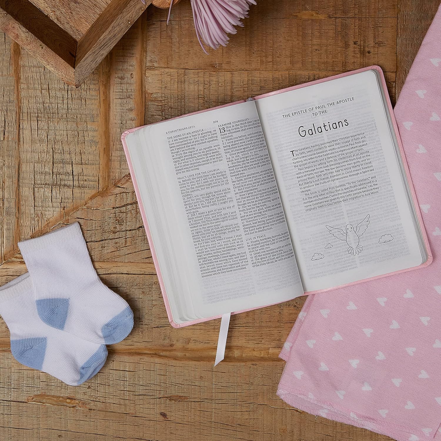 KJV Baby's First Leathersoft New Testament