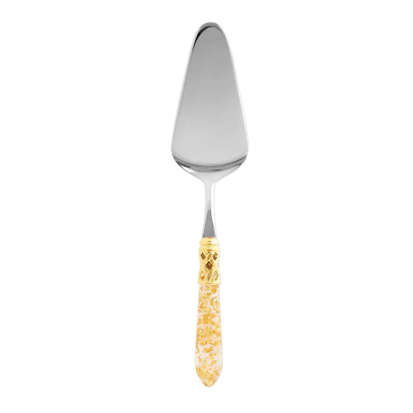 Aladdin Brilliant Gold Fleck Pastry Server